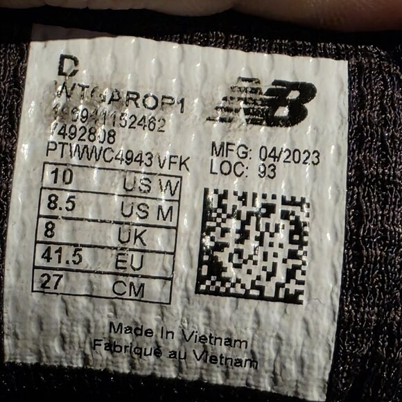 Womens Size 10 D WIDE - New Balance Fresh Foam Garoe 6D Trail Running Shoes - Picture 9 of 9